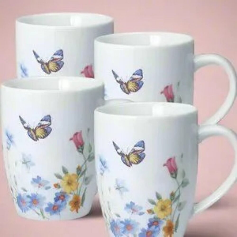 Set of 4 Mugs Annabelle (Brand New)
